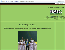 Tablet Screenshot of erasotudela.com